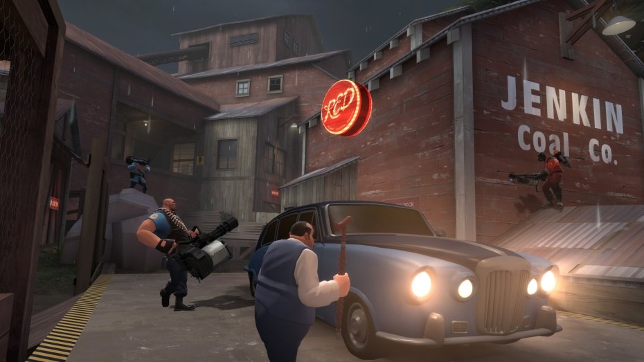TF2 marketplace scene