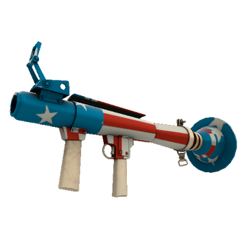 Strange Professional Killstreak Freedom Wrapped Rocket Launcher (Factory New)