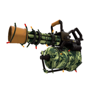 Strange Unusual Festivized King of the Jungle Minigun (Minimal Wear)