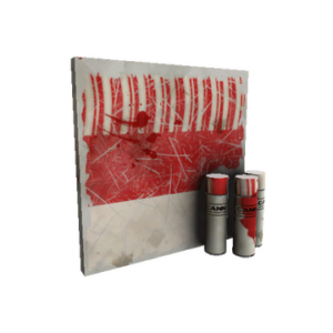 Strange Unusual Peppermint Swirl War Paint (Battle Scarred)