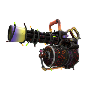 Unusual Festivized Professional Killstreak Starlight Serenity Minigun (Field-Tested)